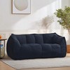 Pamapic Oversized Teddy Fabric Bean Bag Chair, Foam Filled Double Seater for Living Room - 2 of 4