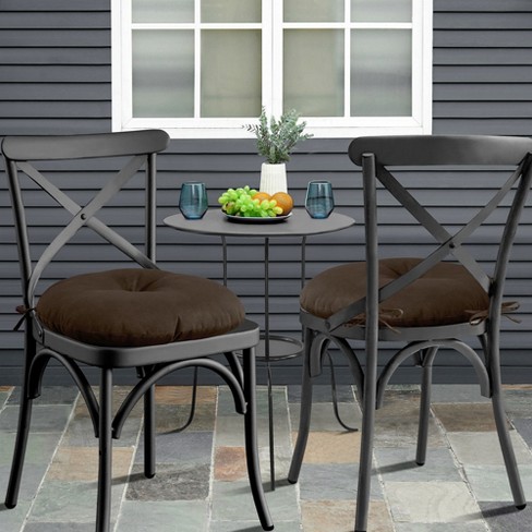 Tufted Outdoor Dining Chair Cushion
