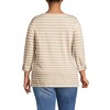 Lands' End Women's Supima Cotton Adjustable 3/4 Sleeve Boatneck Tunic - 2 of 4