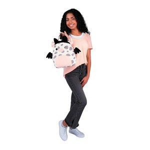 Jazwares Squishmallows Kids' Rosie the Bat Pig Costume Accessories - Pink - 1 of 2