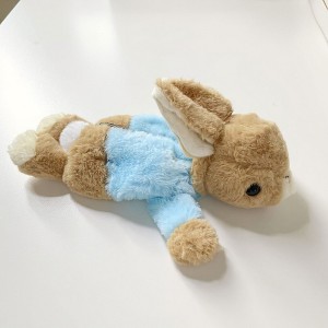 Anna-Kaci Plush Bunny Pencil Case with Soft Fleece Texture and Zipper Storage Compartment 9.8x3x3 in - Blue - 1 of 4