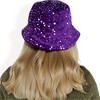Anna-Kaci Women's Sequin Bucket Hat with Sparkling Design and Reversible Feature for Stylish Casual or Party Looks - 4 of 4
