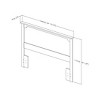 Fusion Queen Headboard - South Shore - 4 of 4
