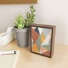 Little Arrow Design Co modern triangle mosaic multi Framed Mini Art Print - Society6 - 2 of 3