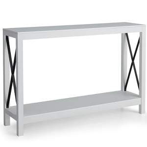 The Lakeside Collection Console Table with X Design Sides - 1 of 1