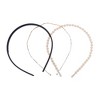 Unique Bargains Women's Solid Color Hairband 1 Set - 4 of 4