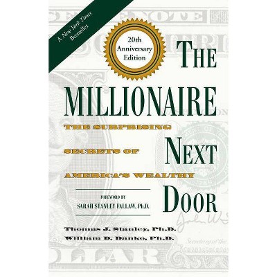 The Millionaire Next Door - 20th Edition by  Thomas J Stanley & William D Danko (Hardcover)