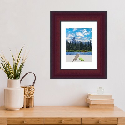 Canterbury Cherry Wood Picture Frame with Black Inner Edge