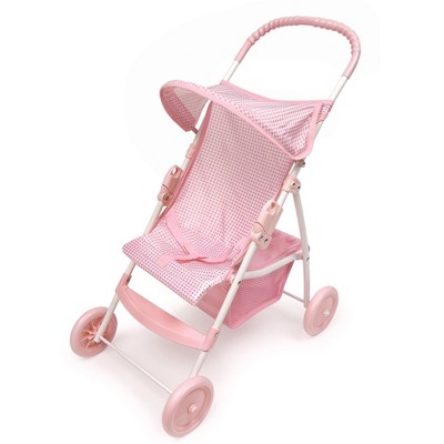 badger basket three wheel doll jogging stroller