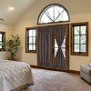 PiccoCasa Blackout Sliding Window Door Single Panel Darkening Curtains Panel - 2 of 4