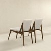NicBex Mid Century Wooden Dining Chairs Set of 2 with Upholstered Cushion Back,Stylish Accent Chairs for Dining Room,Kitchen,Office - 4 of 4