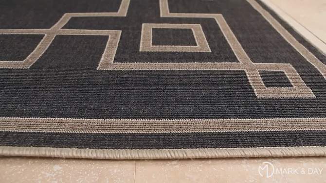 Mark & Day Natalie Woven Indoor and Outdoor Area Rugs, 2 of 9, play video