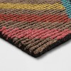 Geometric Wool Tufted Area Rug Pink/Red/Yellow - Opalhouse™ - image 2 of 3