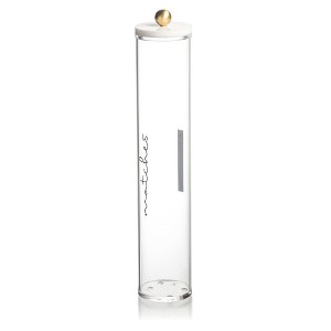 Waterdale Collection - Tall Cylinder Match Holder - 1 of 4