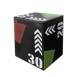 3-in-1 Plyometric Box, Foam Jump Box for Home Gym Training - 1 of 4