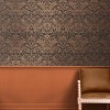 William Morris at Home Strawberry Thief Fibrous Charcoal Wallpaper - 2 of 4