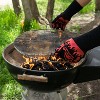 BBQ Extreme Heat Resistant Grill Gloves Black - BBQ Dragon: Aramid Fabric, Cotton Lined, Heatproof, Kitchen Textiles - 4 of 4
