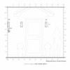 Livex Lighting Gaffney 1 - Light Wall Light in  Brushed Nickel - 4 of 4