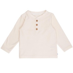 RuggedButts Toddler Boys Knit Long Sleeve Henley Tee - 1 of 4