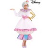 HalloweenCostumes.com Small Women Disney Beauty and the Beast Womens Mrs. Potts Costume., White/Pink/Purple - image 2 of 4