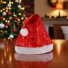 Unique Bargains Christmas Hats Thin Single-layer Star and Moon Polyester 11.02"x15.35" 1 Pc - 2 of 4