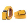 Braveman | Men's Genuine Leather Crocodile Design Dress Belt with Automatic Buckle - 3 of 3