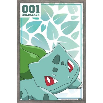 Painted Trading Card PRINT Bulbasaur 