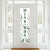 Big Dot of Happiness Boho Botanical Bride - Greenery Bridal Shower and Wedding Party Front Door Decoration - Vertical Banner - 2 of 4