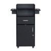 Karl Home Beauty Storage Trolley Salon Cart Black - 2 of 4