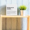 Difference Maker Definition Home Office Decor Wooden Box Sign, Motivational Farmhouse Decorative Positive - 4 of 4