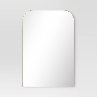 14.8 X 50.7 Over The Door Mirror Brown - Room Essentials™ : Target