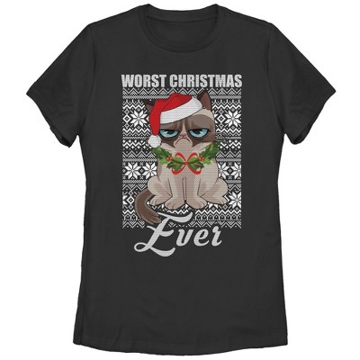 grumpy cat christmas sweater