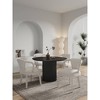 Manhattan Comfort 5pc Hathaway and Palmer Modern Dining Set Black/Ivory - 2 of 4