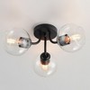 Maxim Lighting Knox 3 - Light Semi-Flush Mount in  Black - 3 of 4