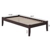 AFI Furnishings Concord Platform Bed TXL ES - 2 of 4
