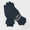 London Fog Boy's Black Ski Gloves - Winter Sports Snow Gloves with Reinforfced Grip for Kids (8-12 Years) - 4 of 4