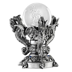 Design Toscano Dragons of Corfu Castle Mystic Glass Globe - 1 of 2