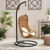 Christopher Knight Home Ripley Outdoor Wicker Hanging Basket Chair with Cushions (No Stand) - 2 of 4