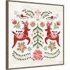 Amanti Art Festive Season II by Dina June Canvas Wall Art Print Framed - 2 of 4