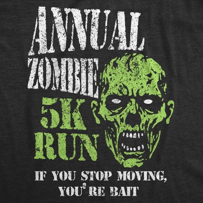 Мужские футболки Crazy Dog T-Shirts, Inc. Mens Funny T Shirts Annual Zombie 5k Run Sarcastic Undead Tee For Men - Crazy Dog Men's T Shirt Perfect Zombie Gift Black S — фото 2