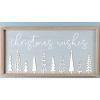 Christmas Wishes Wall Sign – MDF Wood Script – 13.75 Inch Height – For Holiday Wall Decor – By Melrose - 3 of 3