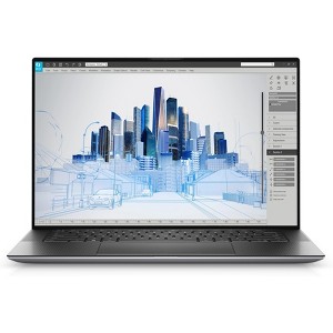 Dell Precision 5550 15.6" Laptop Intel i7-10850H QUADRO T1000 32GB 512GB SSD W11P - Manufacturer Refurbished - 1 of 4