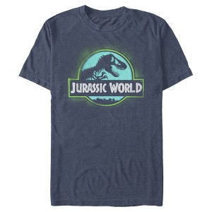 Men's Jurassic World: Fallen Kingdom T. Rex Spray Paint Logo T-Shirt - 1 of 3