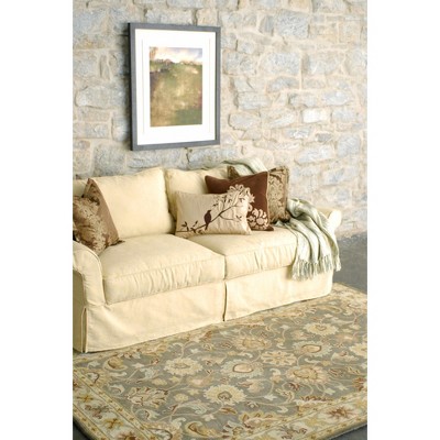 Hauteloom Cherryfield Hand Tufted Taupe Wool Rug