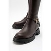 Covela - Brown Knee-High Boot (Women) | Prologue Shoes - 4 of 4