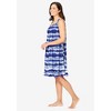 Dreams & Co. Plus Size Sleeveless Terry Lounger - 4 of 4