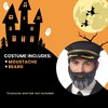 Costume Culture by Franco LLC Captain Obvious Moustache and Beard Adult Costume Accessory Set - 4 of 4