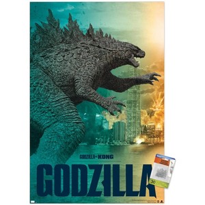 Trends International Godzilla vs. Kong - Godzilla Unframed Wall Poster Prints - 1 of 4