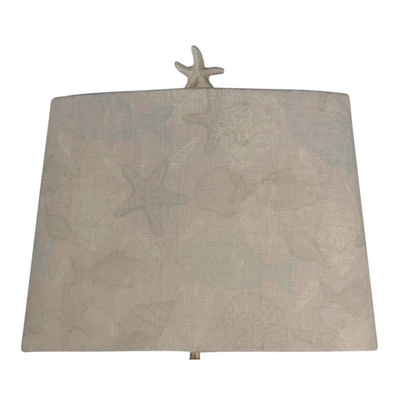 Sand Stone Table Lamp Silver - StyleCraft, 3 of 5
