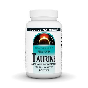 Taurine Powder 100 Gram by Source Naturals, Inc.  -  3.53 oz Powder - 1 of 3